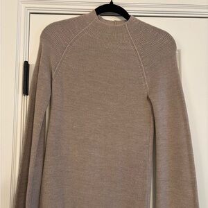 Banana Republic Taupe Mockneck Sweater